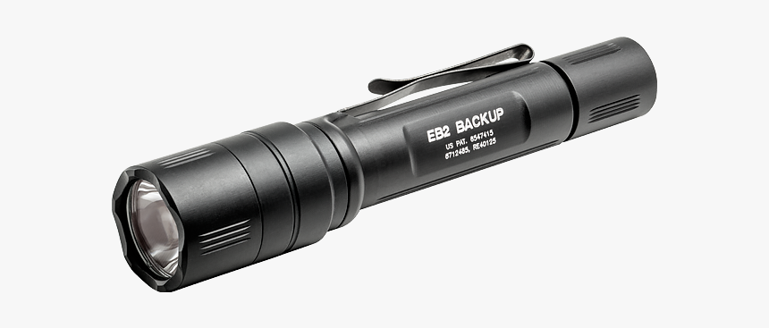 Eb2 Backup Ultra High Dual Output Led Flashlight - Surefire E2b, HD Png Download
