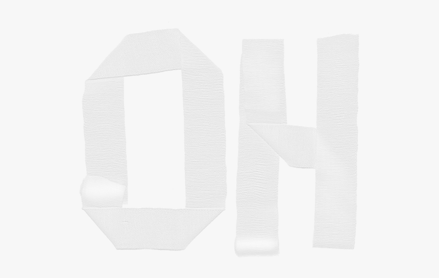 Bandage Font - Monochrome, HD Png Download