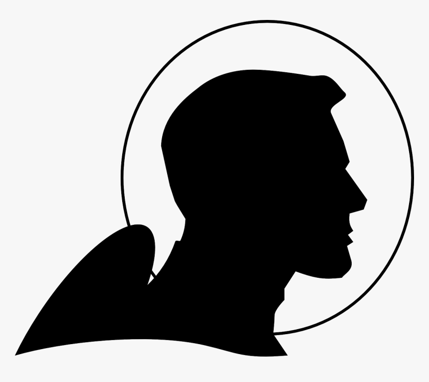 Vintage Man Silhouette Profile, HD Png Download