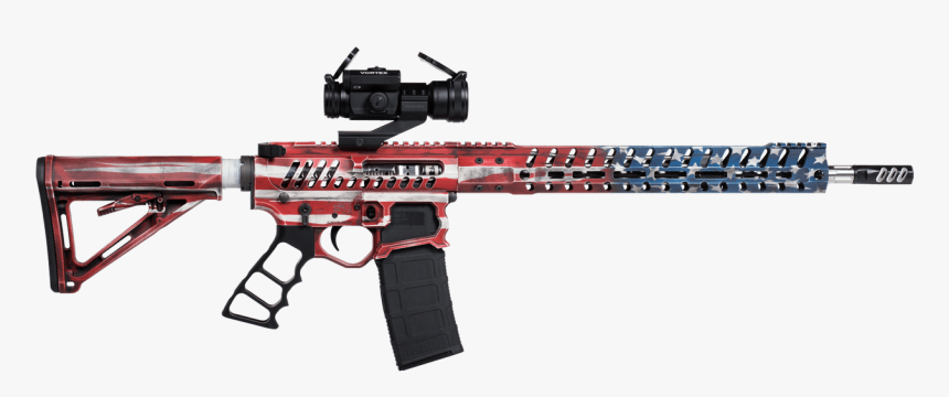 F-1 Firearms Old Glory - Ar 15 Demolition Ranch, HD Png Download