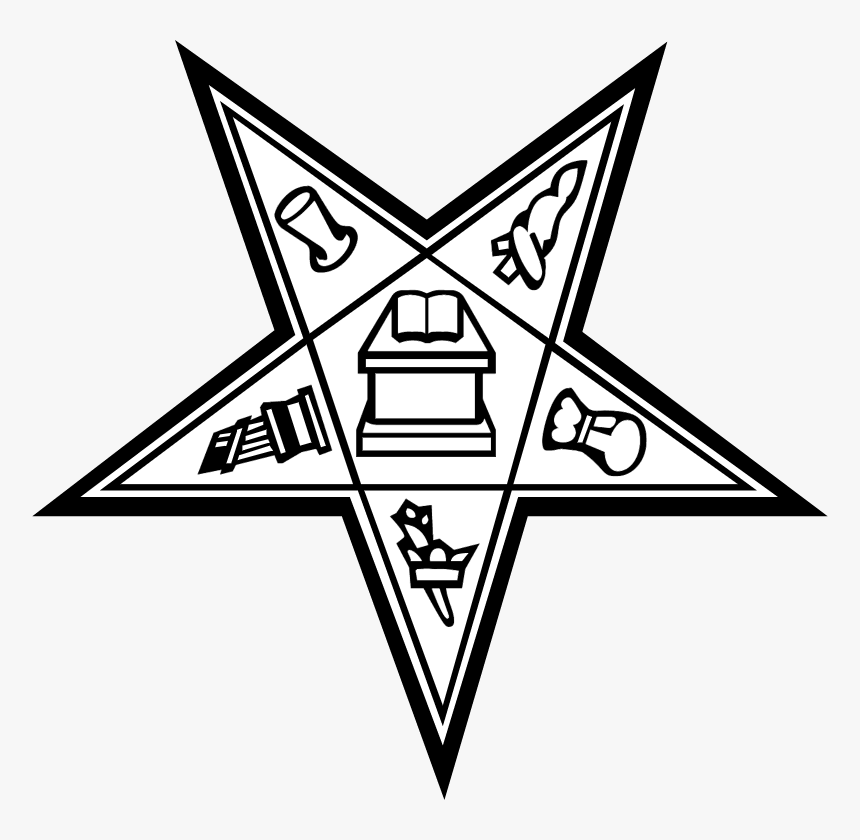 Eastern Star Vector Logo Eastern Star Svg Free, HD Png Download