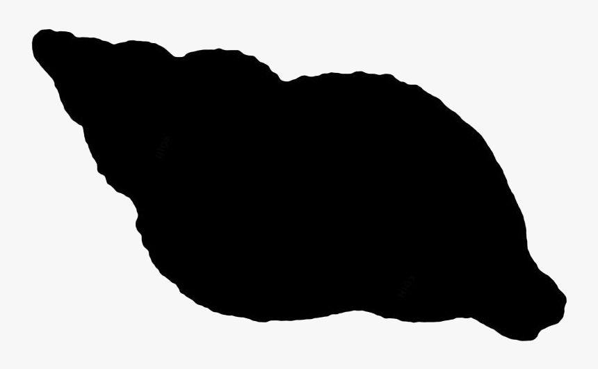 Ocean Shell Png Transparent Images - Silhouette, Png Download