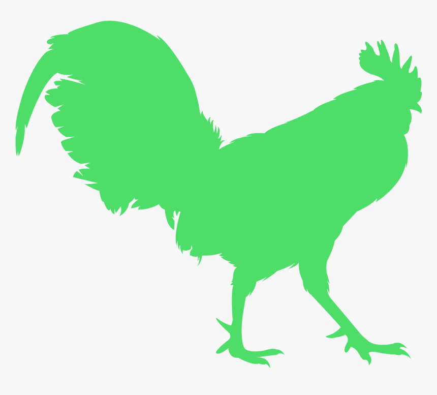Siluetas De Gallos Finos, HD Png Download