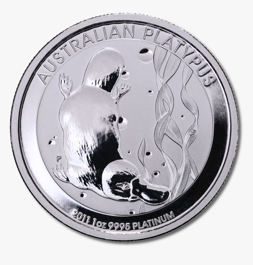 1 Oz Platypus Platinum Coin - Platinum Coin Png, Transparent Png