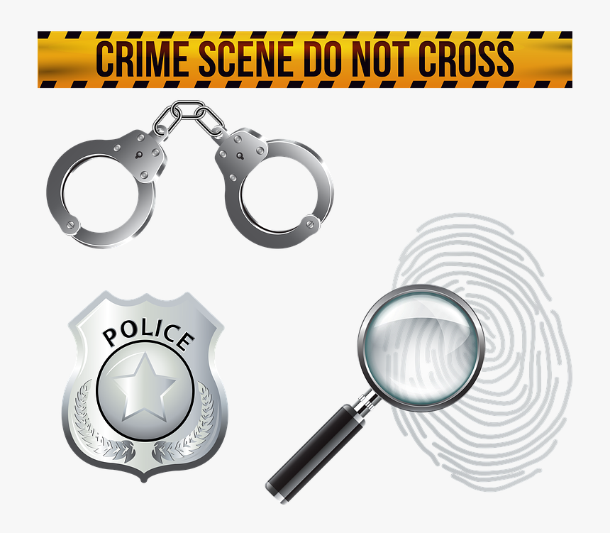 Police Crime Scene, Police Badge, Crime Tape - Crime Scene Tape Png, Transparent Png