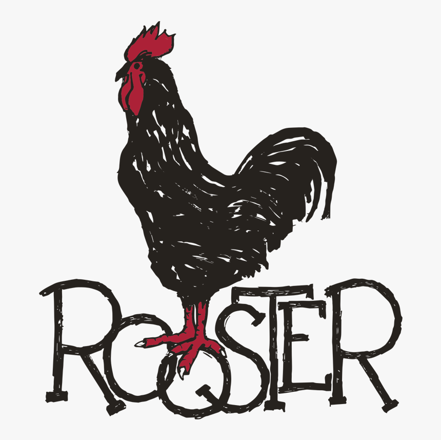 Rooster Rusty Surfboards Logo - Rusty Rooster, HD Png Download