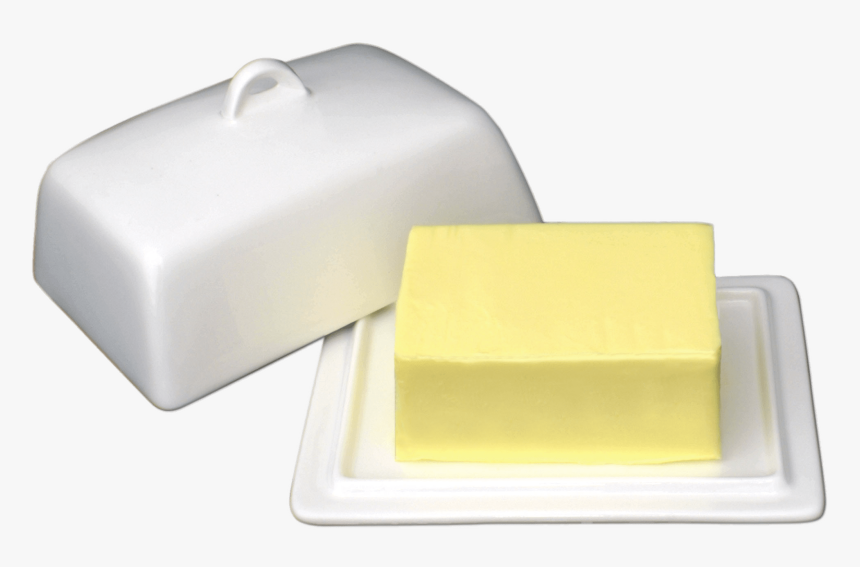 Ceramic Butter Dish - Transparent Background Butter Dish Clipart, HD Png Download