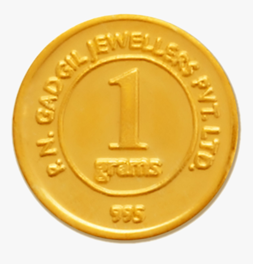 Gold Coins Free Png Image - 1 Gm Gold Coin Png, Transparent Png