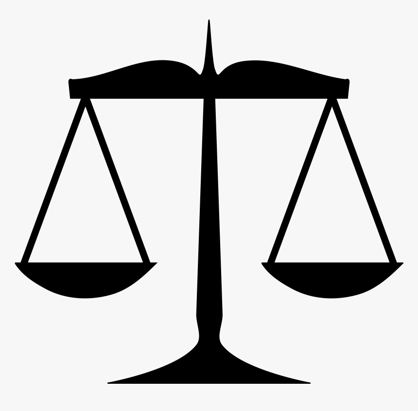 Scales Of Justice Clip Art, HD Png Download