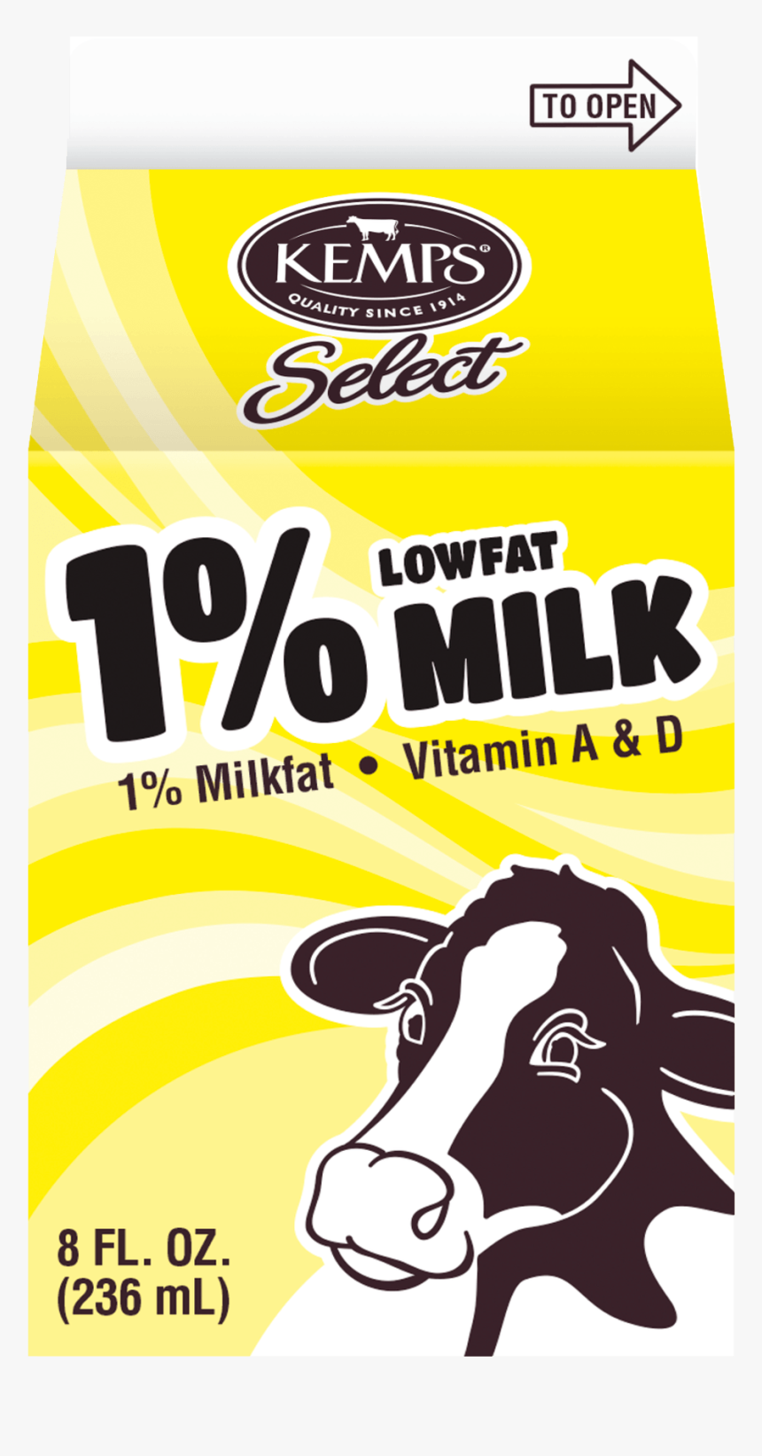 Kemps School Milk Carton, HD Png Download