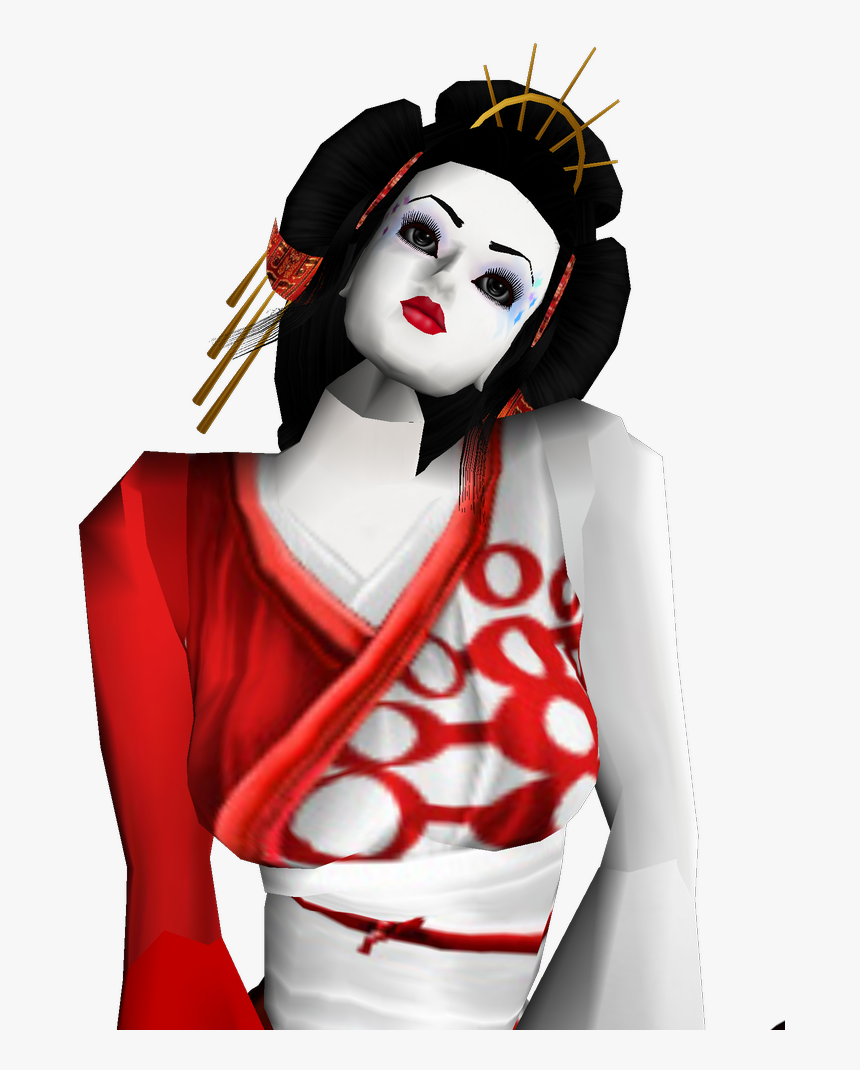 Mime-artist - Geisha Png, Transparent Png