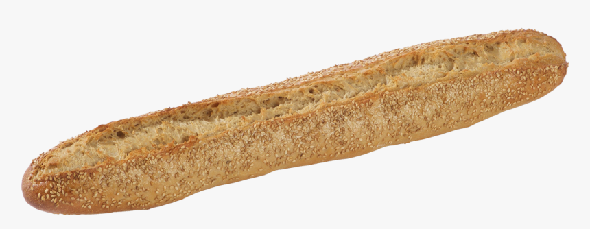 Stone Oven Part-baked Baguette Topping With Sesame - Barra De Pan De Cereales, HD Png Download