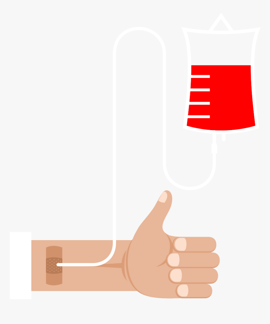 Blood Donation Blood Transfusion - Blood Transfusion Png, Transparent Png