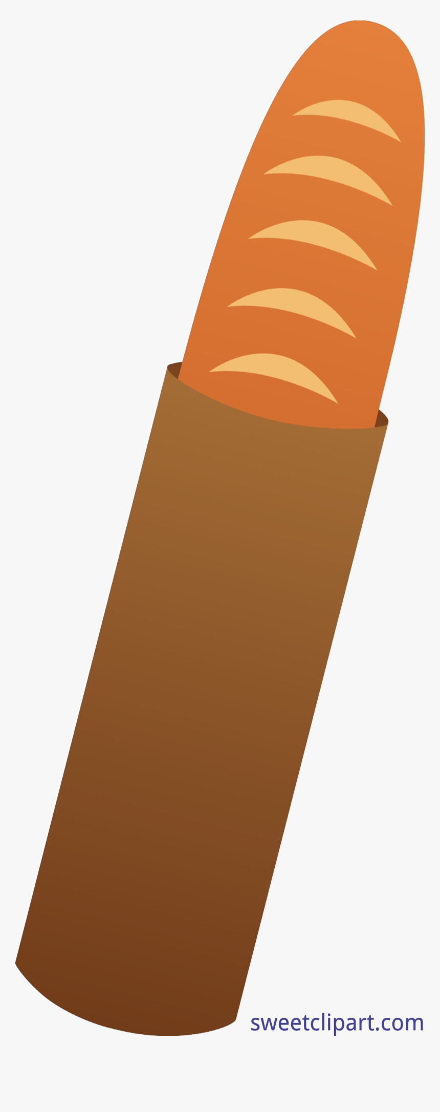 Bread Clip Art Sweet - French Bread Bag Clipart, HD Png Download