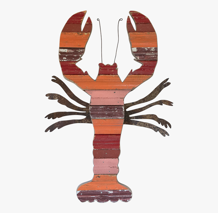 Folk Art Maine Lobster - Crab, HD Png Download