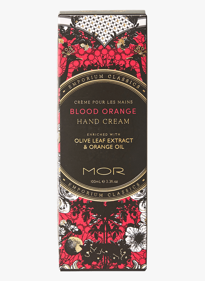 Emhc05 Emporium Classics Blood Orange Hand Cream Box - Mor Emporium Classics, HD Png Download