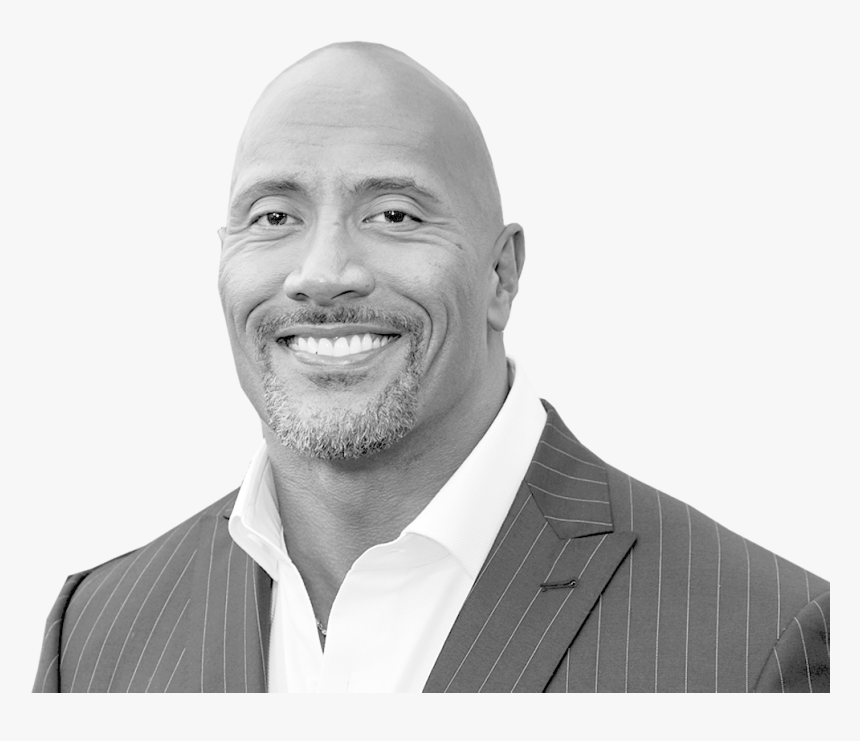 Dwayne Johnson Png Image - Dwayne Johnson White Background, Transparent Png
