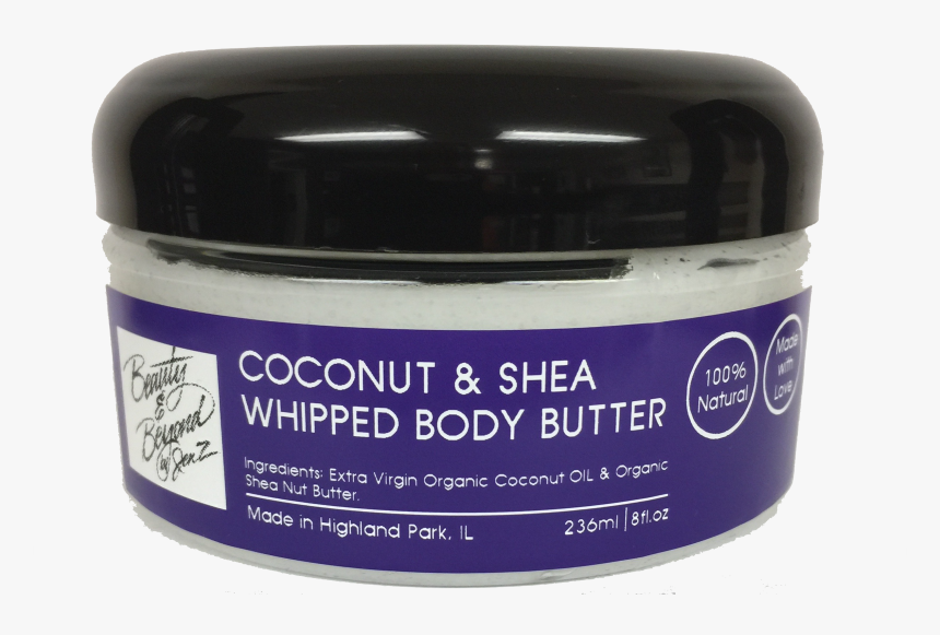 Coconut & Shea Whipped Body Butter, HD Png Download