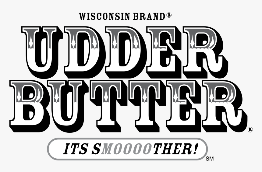 Udder Butter Logo Png Transparent - Calligraphy, Png Download