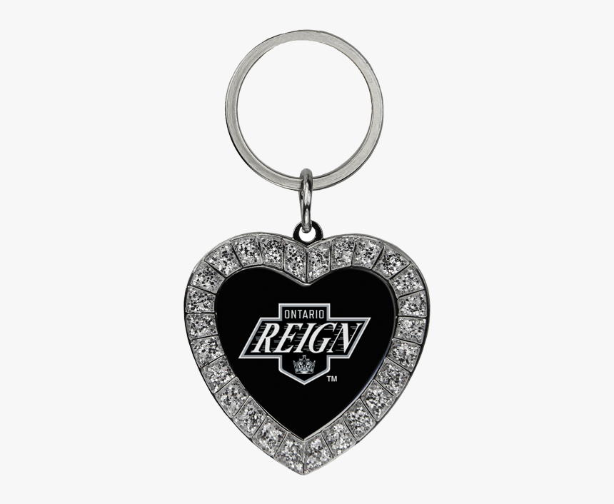 Ontario Reign Bling Heart Keychain - Keychain, HD Png Download