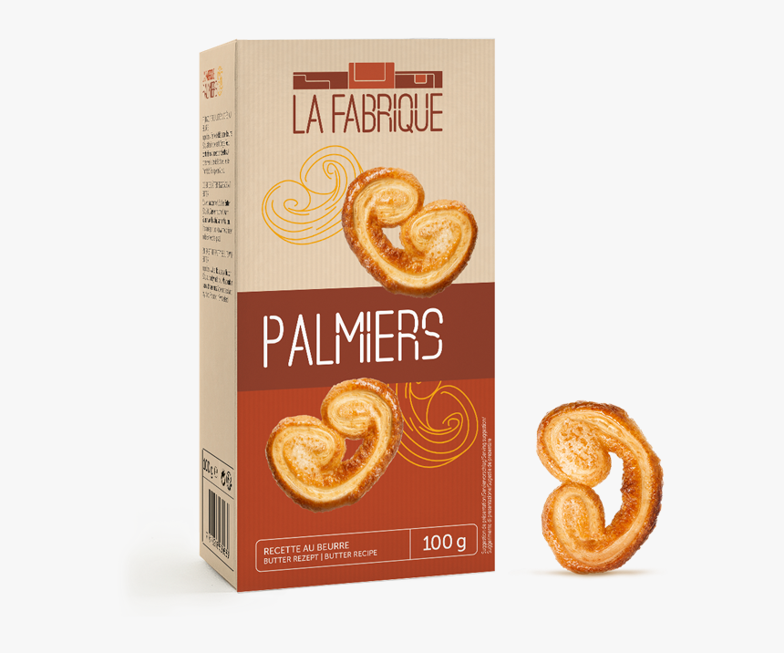 Palmiers-cover - Elephant Ear Package Biscuit, HD Png Download