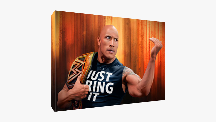 Champs Wwe The Rock, HD Png Download