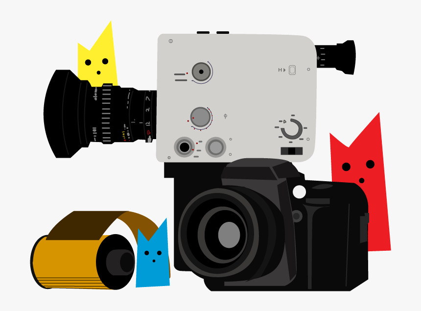 Photoshop And Illustrator - Single-lens Reflex Camera, HD Png Download