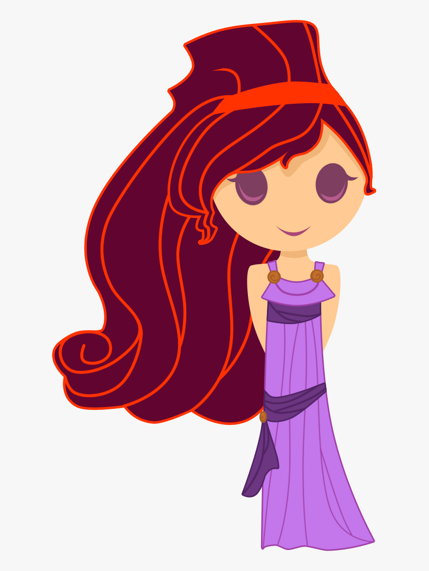 Hercules Clipart Megara Chibi Meg Hercules - Megara Hercules Png, Transparent Png