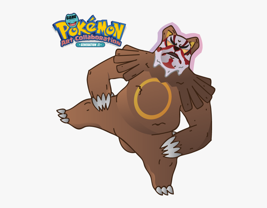 Ursaring Used Scary Face By Pluivantlachance - Pokemon Xyz Braixen No Anime, HD Png Download