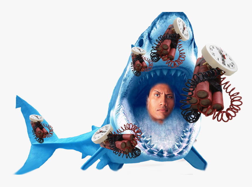 Dwayne The Shark Johnson, HD Png Download