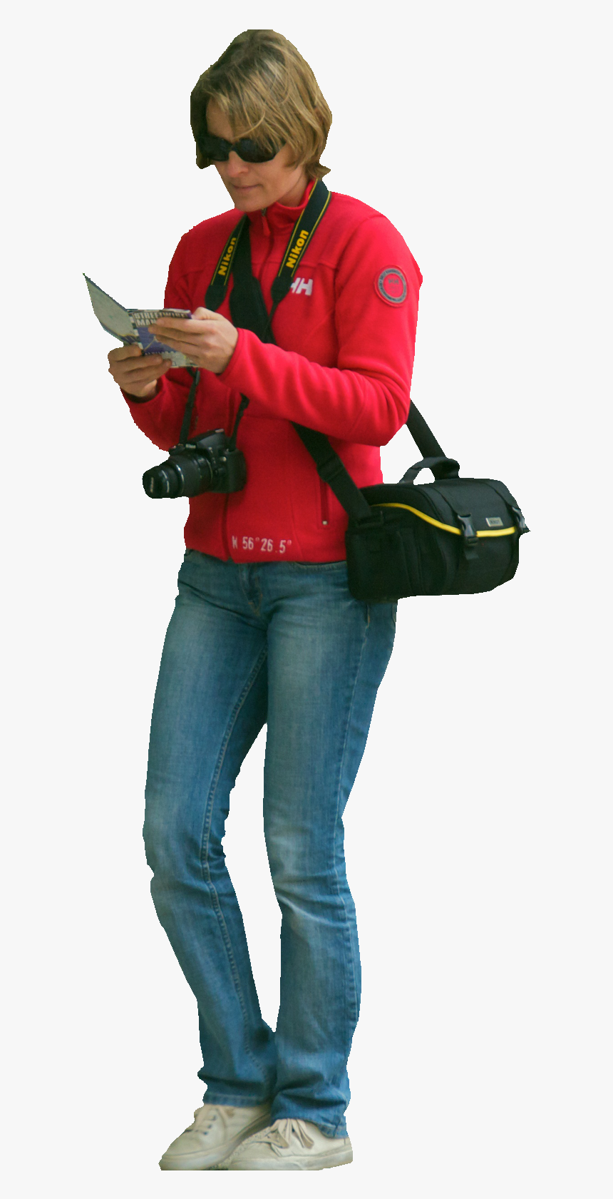 Person With Camera Png, Transparent Png