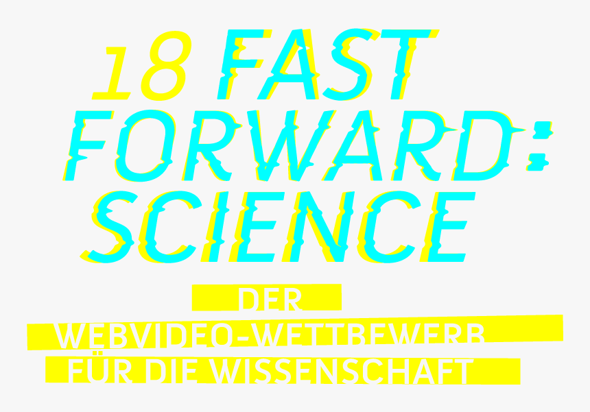 Logo Des Videowettbewerbs Fast Forward Science - Graphic Design, HD Png Download