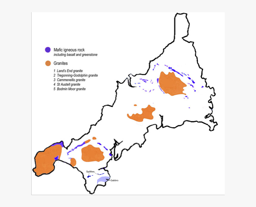 Cornwall Geology Lizard - Illustration, HD Png Download