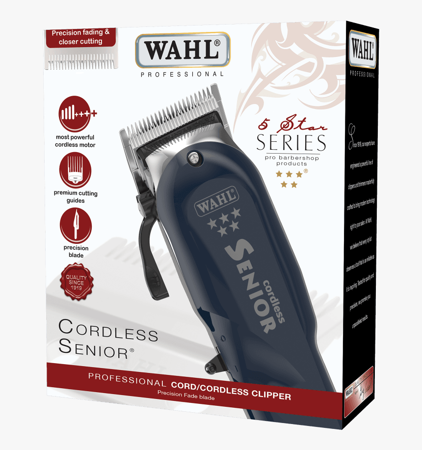 Wahl Senior Clipper Cordless, HD Png Download