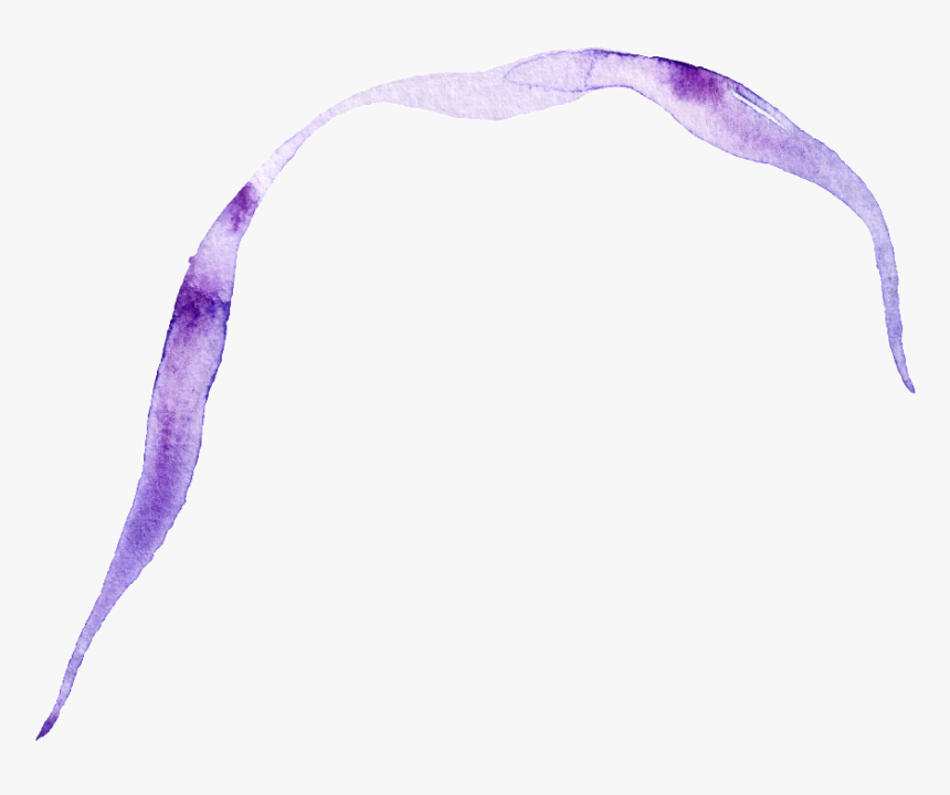 Purple Ribbon Transparent Decorative - Headband, HD Png Download
