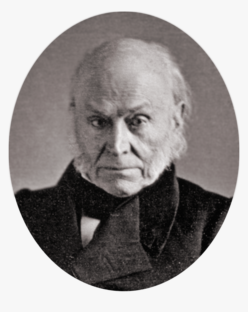 John Quincy Adams In 1843 - John Quincy Adams, HD Png Download