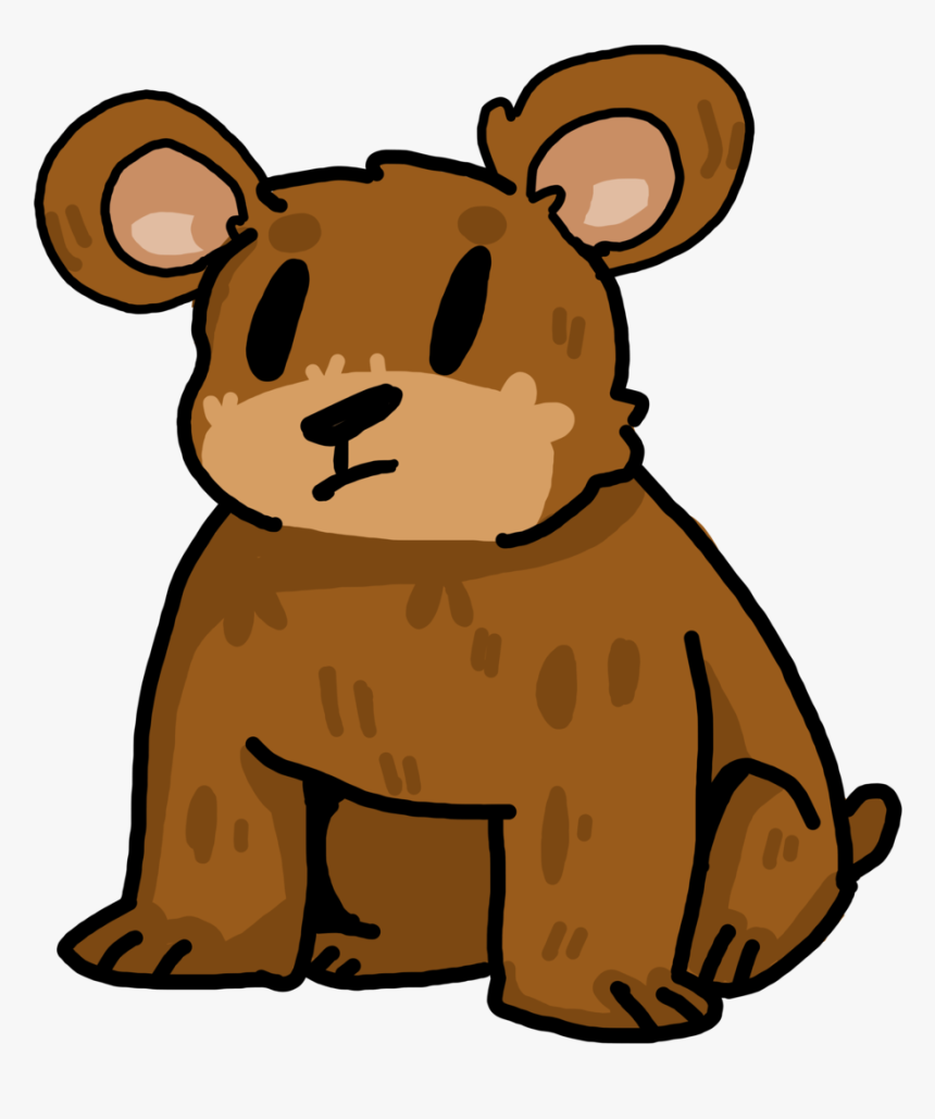 Brown Bear Furry Pencil - Furry Bear Clipart, HD Png Download