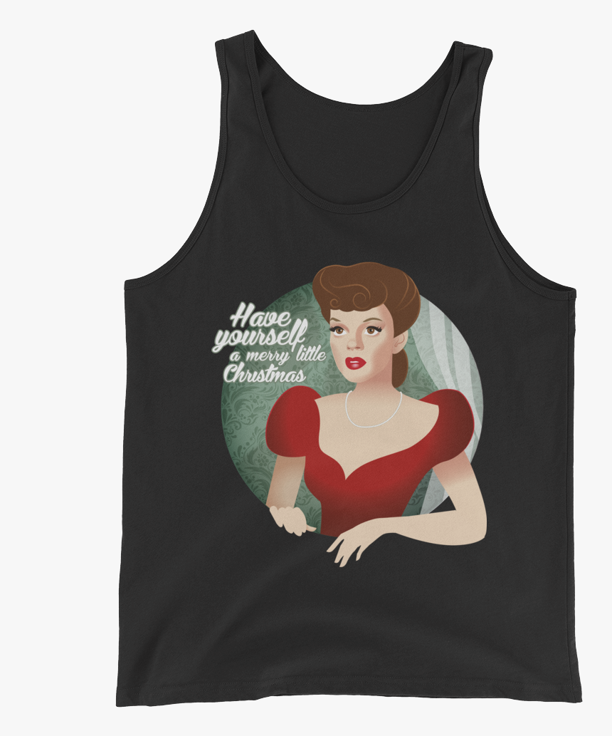 Christmas Garland Tank Top Swish Embassy 
 Class - Sleeveless Shirt, HD Png Download