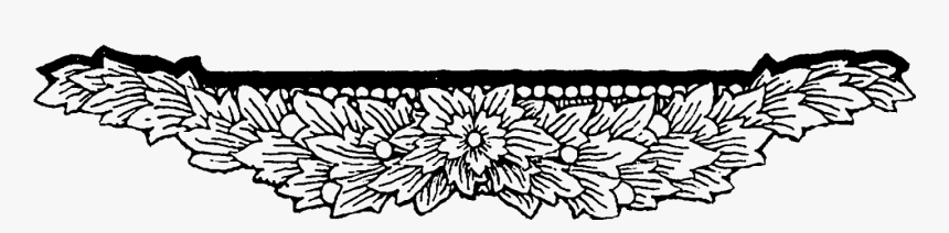 Floral Border Design Png, Transparent Png