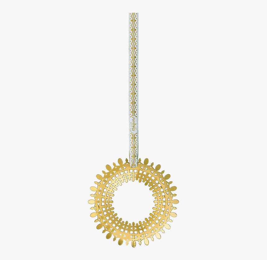 Wiinblad Christmas Garland Gold Plated Oe7 Cm Bw Christmas - Locket, HD Png Download