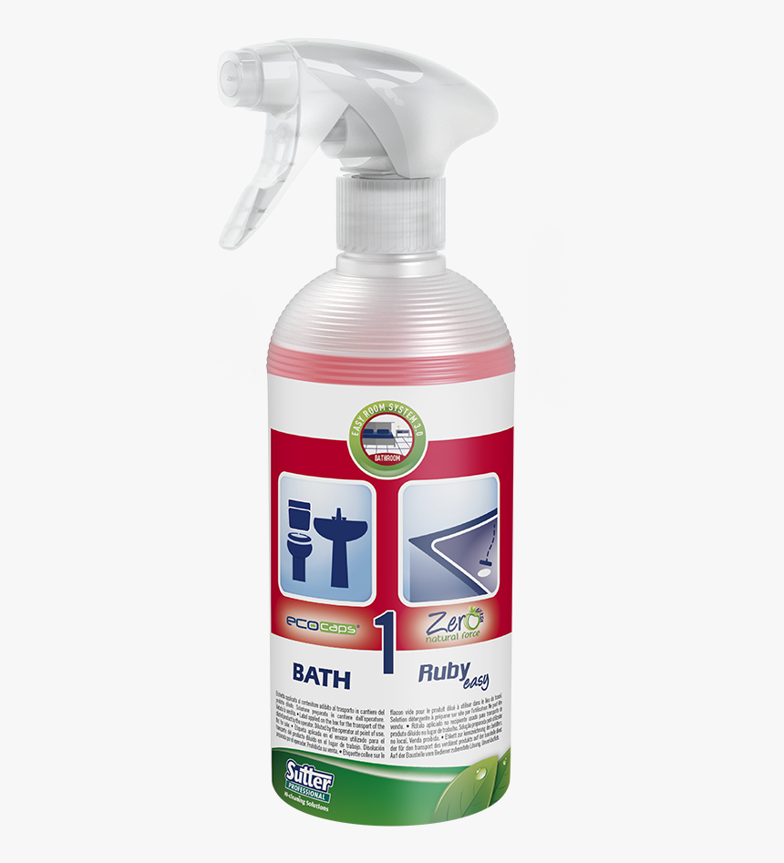 Empty Bottle Png -empty Bottles Ecocaps Bath - Plastic Bottle, Transparent Png