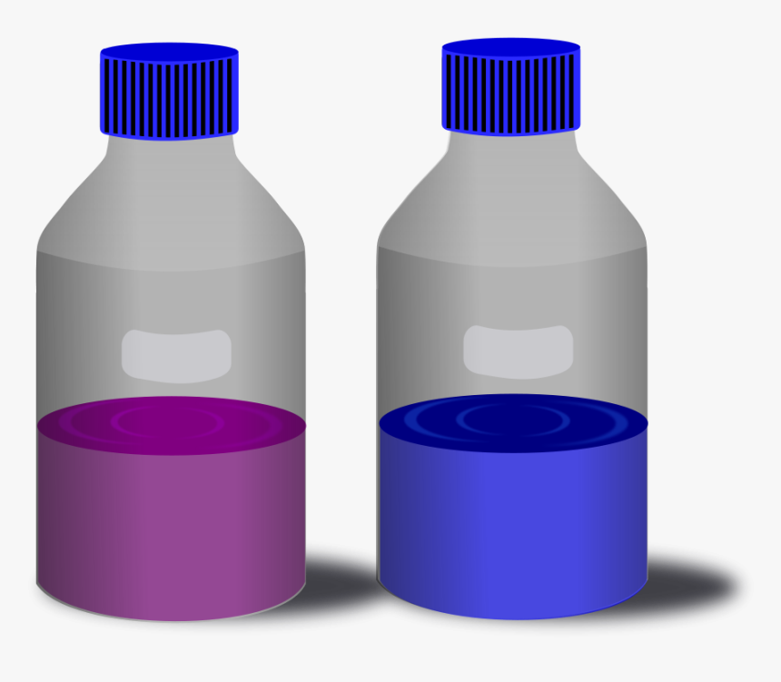 Pill Bottle Clipart - Reagent Bottle Clipart, HD Png Download