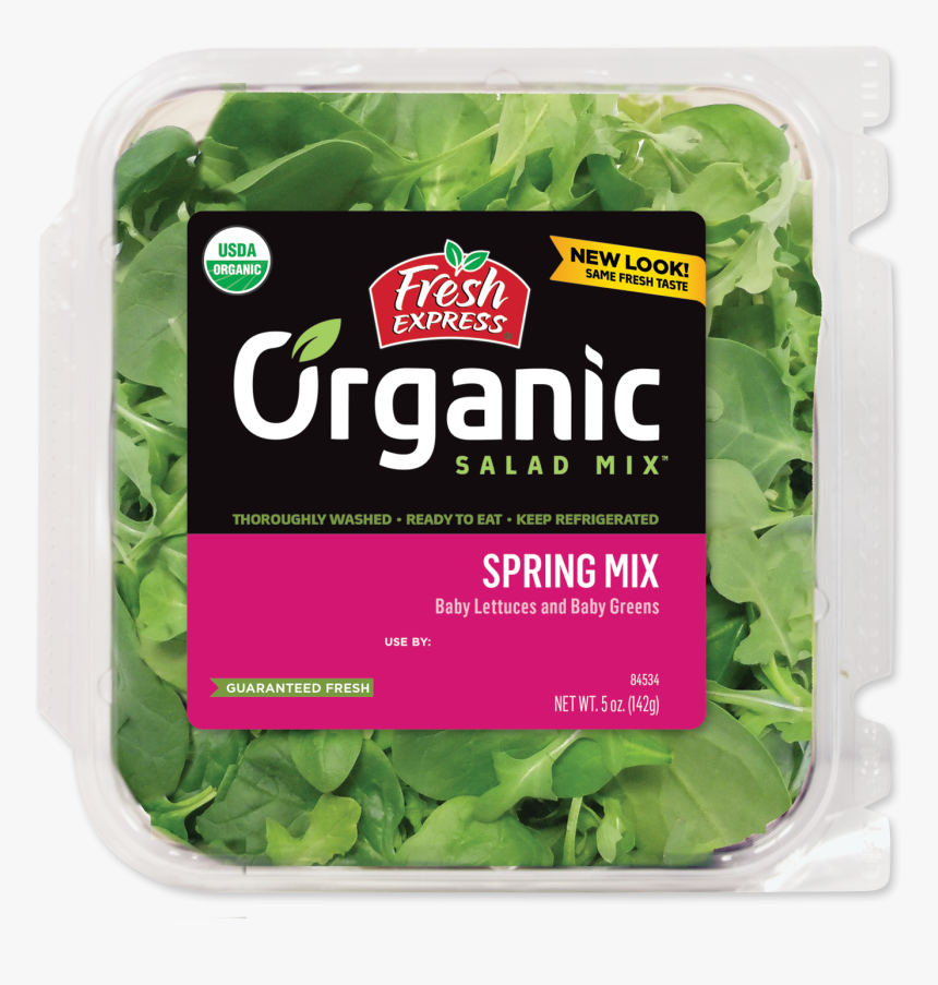 Organic Spring Mix Salad - Fresh Express Salad, HD Png Download