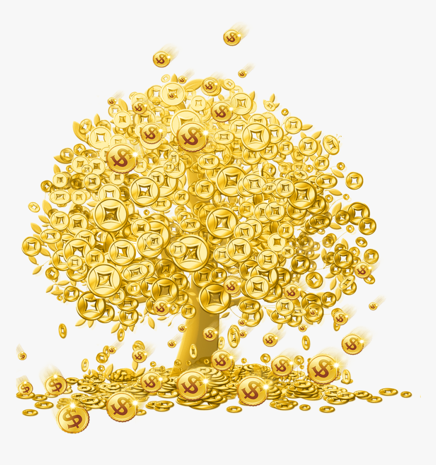 Gold Coin Png , Png Download - 招 财, Transparent Png