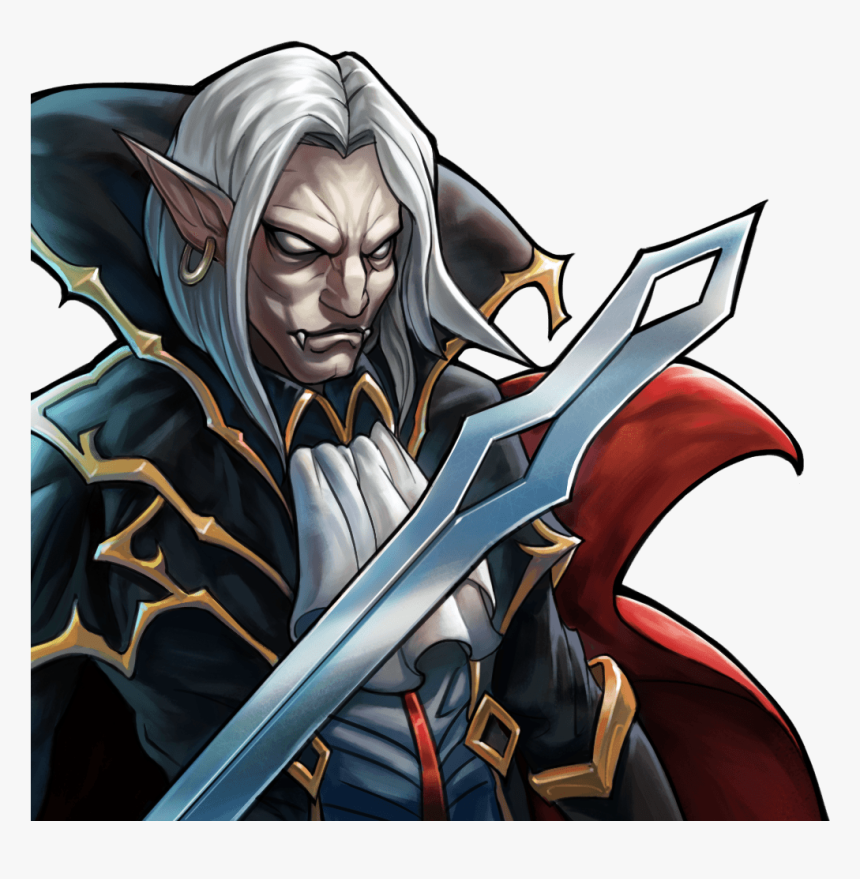 Vampire Background Png Image - Gems Of War Vampire Lord, Transparent Png