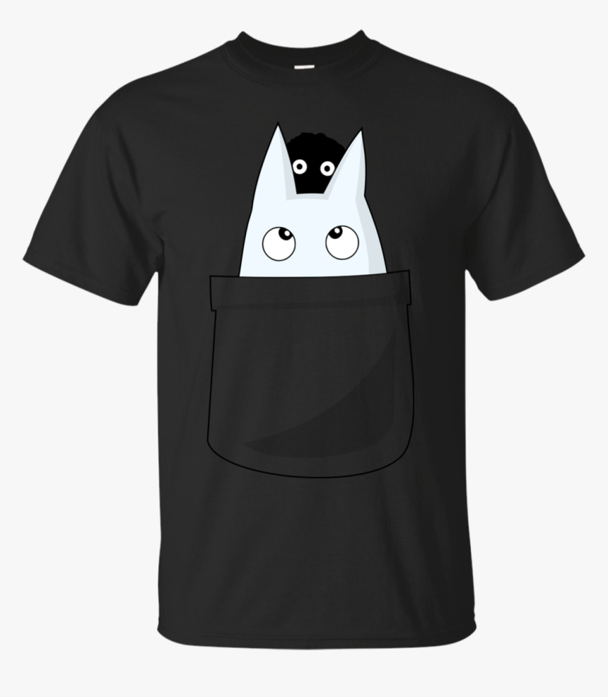 My Little Totoro My Neighbor Totoro T-shirt - Black T Shirt Wholesale, HD Png Download