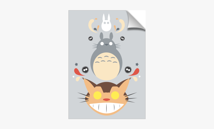Totoro Party - My Neighbor Totoro, HD Png Download