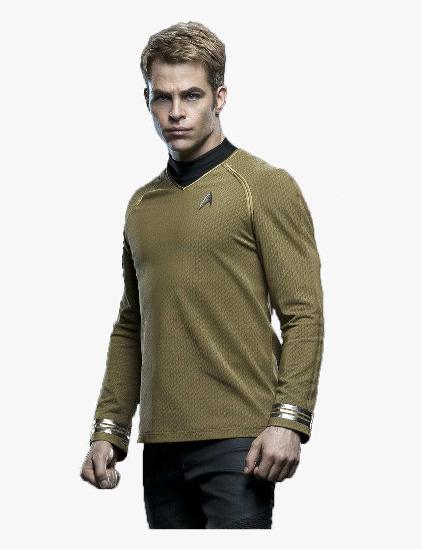 Chris Pine Png Picture - Kirk Chris Pine Star Trek, Transparent Png