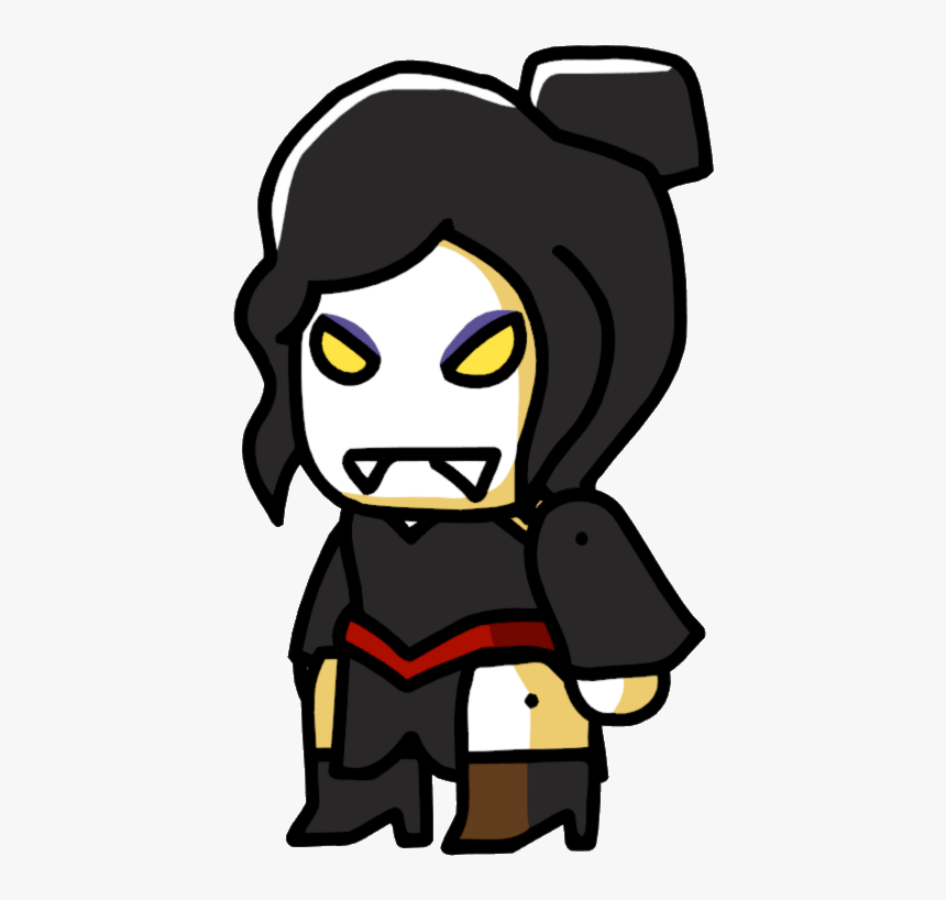 Transparent Girl Vampire Clipart - Transparent Cartoon Female Dracula, HD Png Download