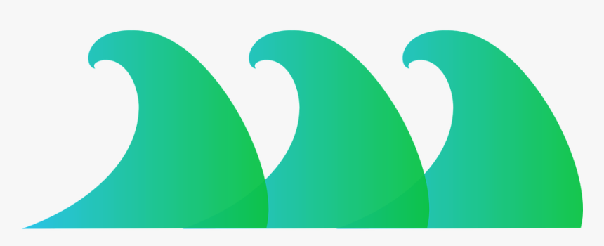 Waves, Surf, Ocean, Sea, Design, Water, Beach, Abstract - Desenho Prancha De Surf Png, Transparent Png